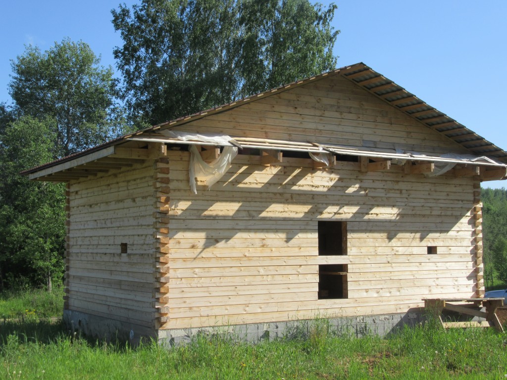Дом из бруса — продолжение